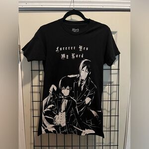 BLACK BUTLER Forever Yes My Lord Anime T-Shirt  Official Licensed